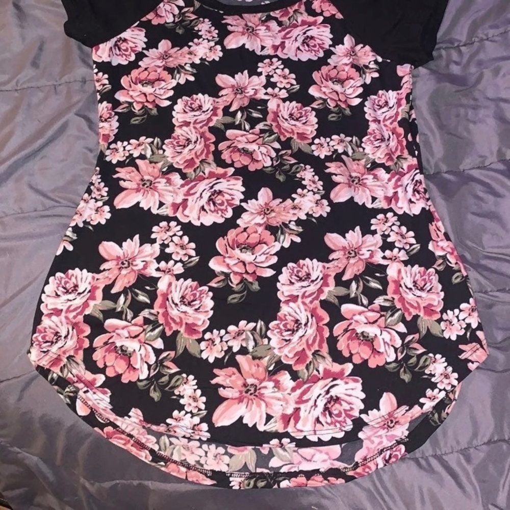Floral Raglan tee - Picture 4 of 4